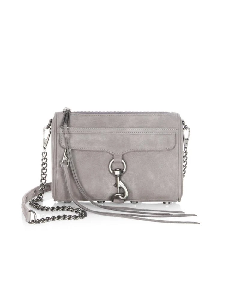 商品Rebecca Minkoff|Mac Nubuck 真皮迷你单肩包,价格¥1019,第1张图片