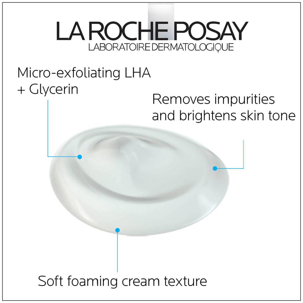 La Roche-Posay Pigmentclar Brightening Foaming Cream Cleanser for Dark Spots, 4.2 Fl. Oz.商品第2张图片规格展示
