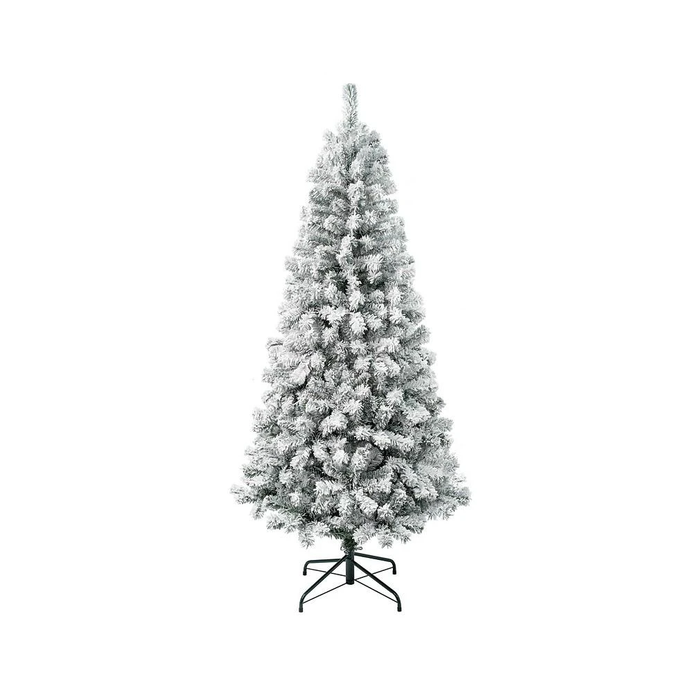 商品National Tree Company|First Traditions 6' Acacia Flocked Tree,价格¥1682,第1张图片