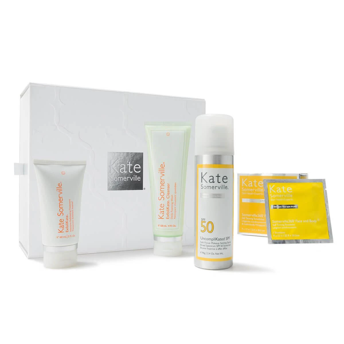 商品Kate Somerville|Sun-Kissed Skin Essentials Box (Kate's May Edit),价格¥1069,第1张图片