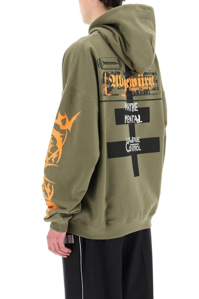 商品Vetements|MAYBE MENTAL HOODIE,价格¥4664,第4张图片详细描述