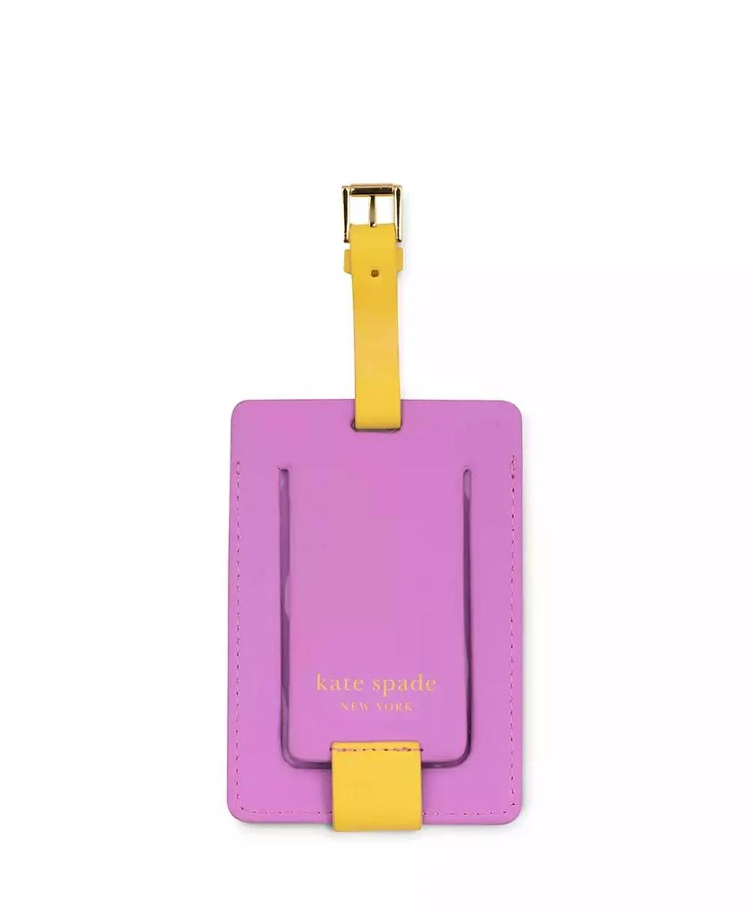 商品Kate Spade|New York Just Mine Initial Luggage Tag, S,价格¥123,第2张图片详细描述