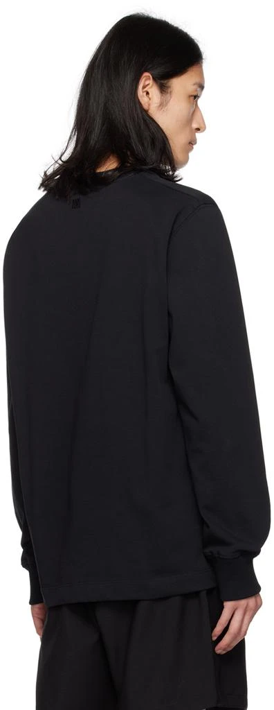 商品AMI|Black Ami de Cœur Long Sleeve T-Shirt,价�格¥767,第3张图片详细描述