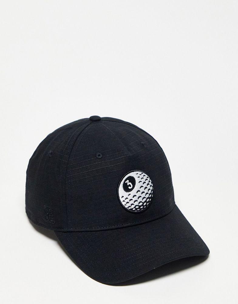 adidas Golf Adicross ball logo cap in black商品第1张图片规格展示