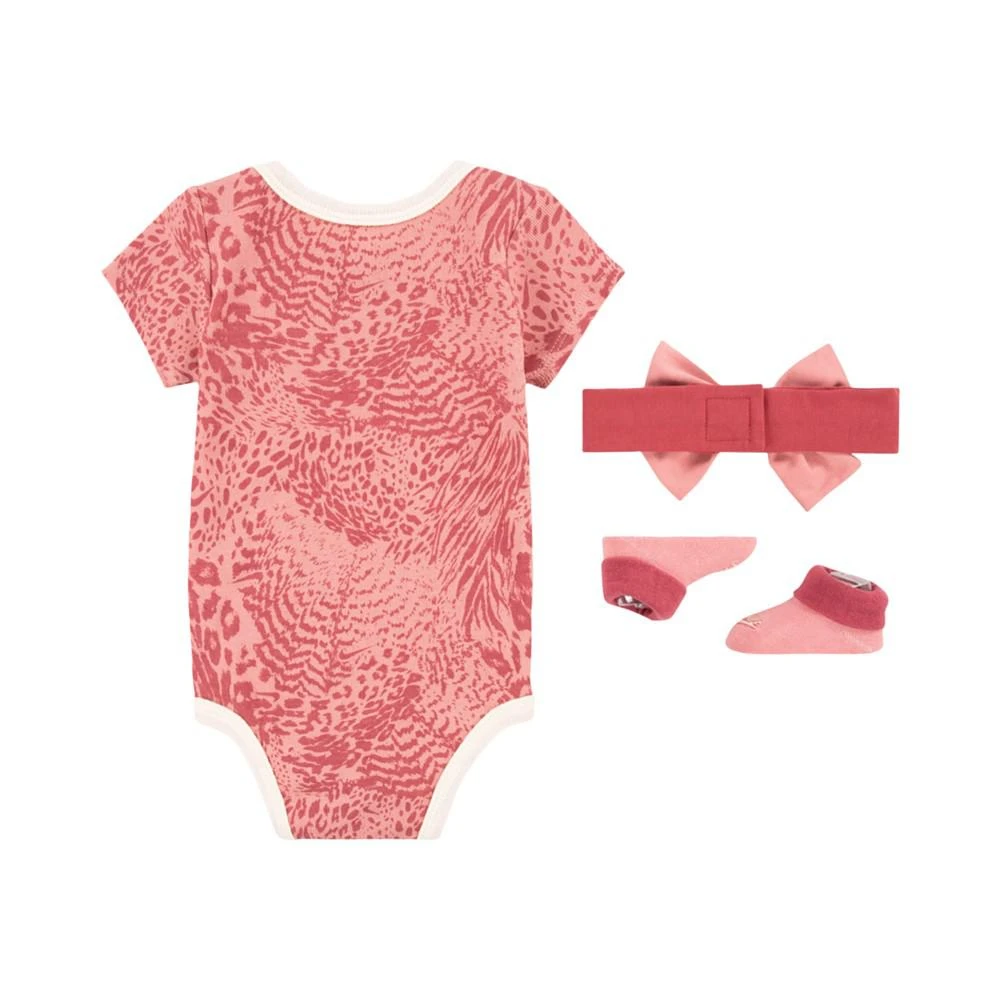 商品NIKE|Baby Girls Bodysuit, Headband and Booties, 3 Piece Set,价格¥222,第2张图片详细描述