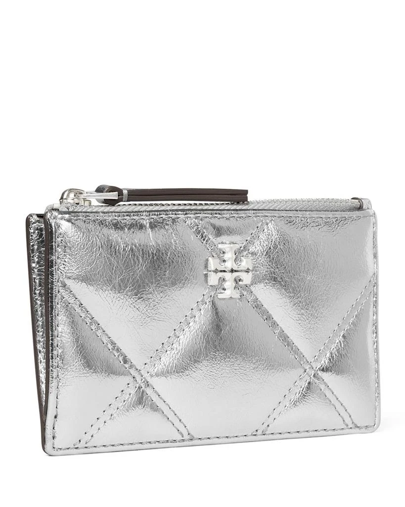 Kira Metallic Diamond Quilt Zip Card Case 商品