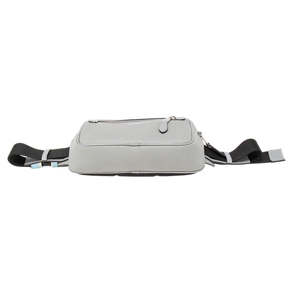 Burberry Grey Leather and Nylon West Belt Bag 商品