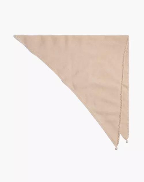 Madewell x Donni Pearl (Re)sourced Cashmere-Merino Bandana商品第2张图片规格展示