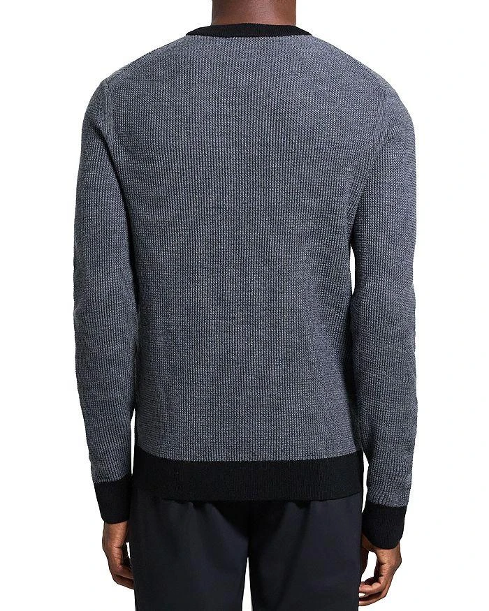 商品Theory|Maden Contrast Trim Crewneck Sweater,价格¥545,第3张图片详细描述