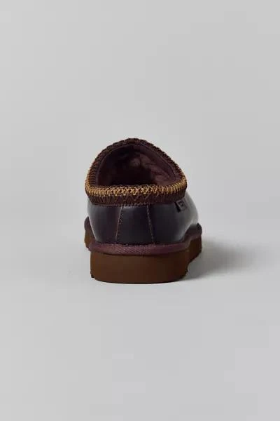 商品UGG|UGG Men's Tasman Leather Regen Slipper Clog,价格¥897,第4张图片详细描述