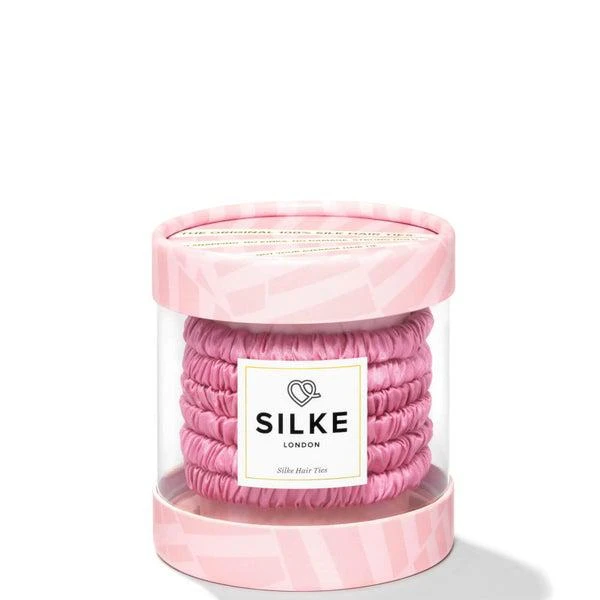 商品Lookfantastic|SILKE Hair Ties Blossom Powder - Pink,价格¥317,第1张图片