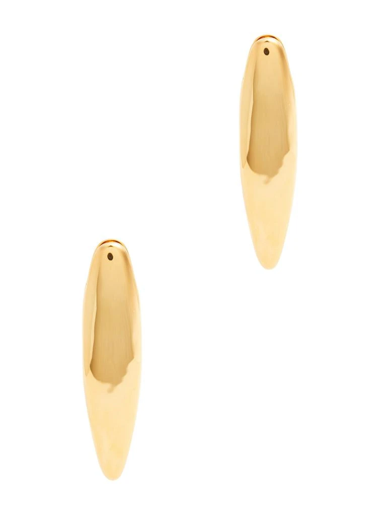 商品Zimmermann|Paint Stroke 20kt gold-plated drop earrings ,价格¥1489,第1张图片