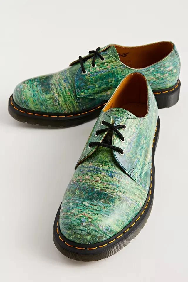 商品Dr. Martens|Dr. Martens 1461 Water Lily Pond Oxford Shoe,价格¥979,第5张图片详细描述