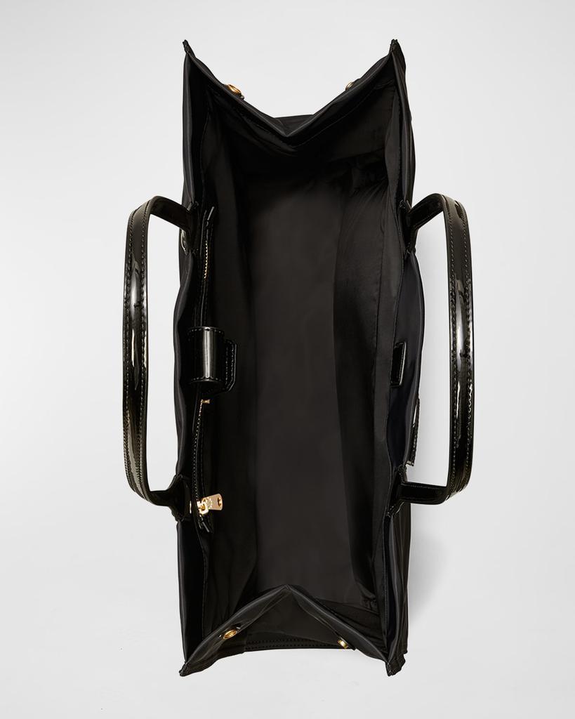 商品Tory Burch|Ella Patent Recycled Nylon Tote Bag,价格¥1823,第6张图片详细描述
