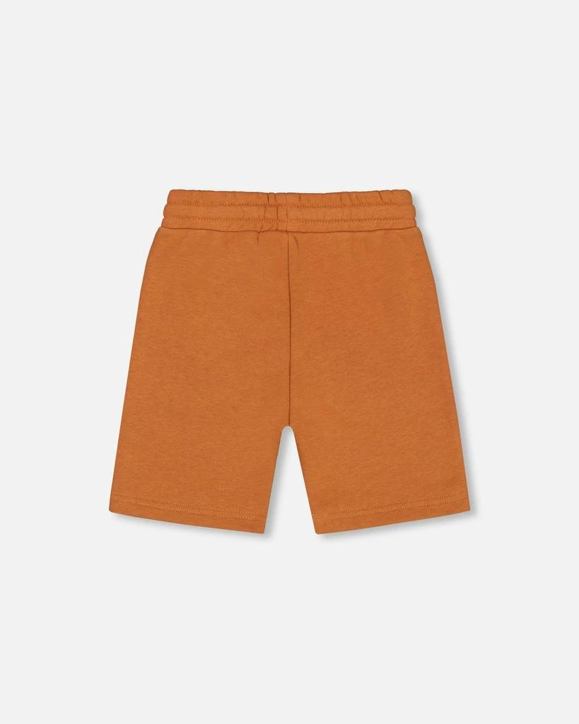 商品Deux par Deux|French Terry Short With Zipper Pockets Spicy Brown,价格¥350,第4张图片详细描述