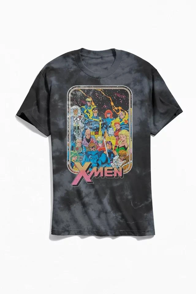 商品Urban Outfitters|Marvel X-Men ‘70s Tie-Dye Tee,价格¥273,第1张图片