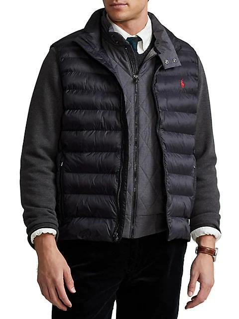 商品Ralph Lauren|Terra Packable Rain-Repellent Puffer Vest,价格¥1456,第5张图片详细描述