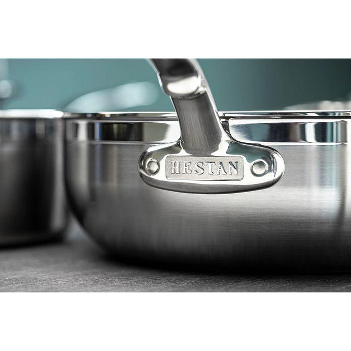 商品Hestan|ProBond® Forged 5-Quart Professional Clad Stainless Steel Essential Pan with Lid,价格¥1667,第2张图片详细描述