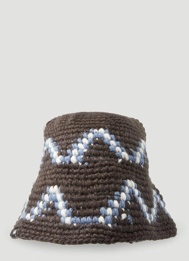 商品STUSSY|Giza Knit Bucket Hat in Brown,价格¥524,第3张图片详细描述