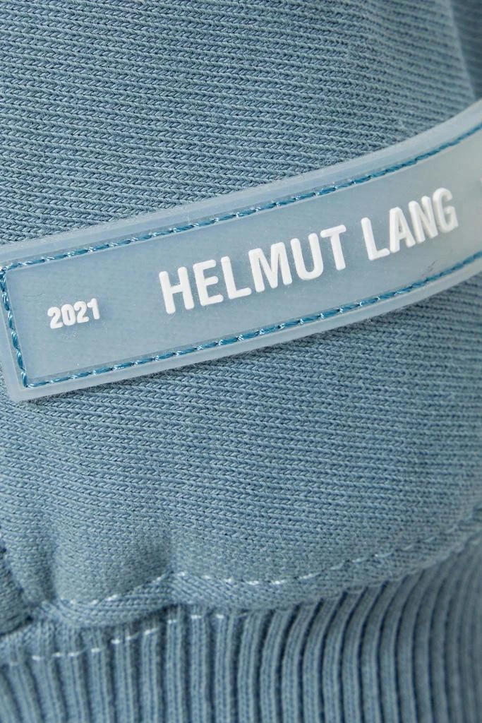 商品Helmut Lang|Two-tone French cotton-terry hoodie,价格¥396,第4张图片详细描述