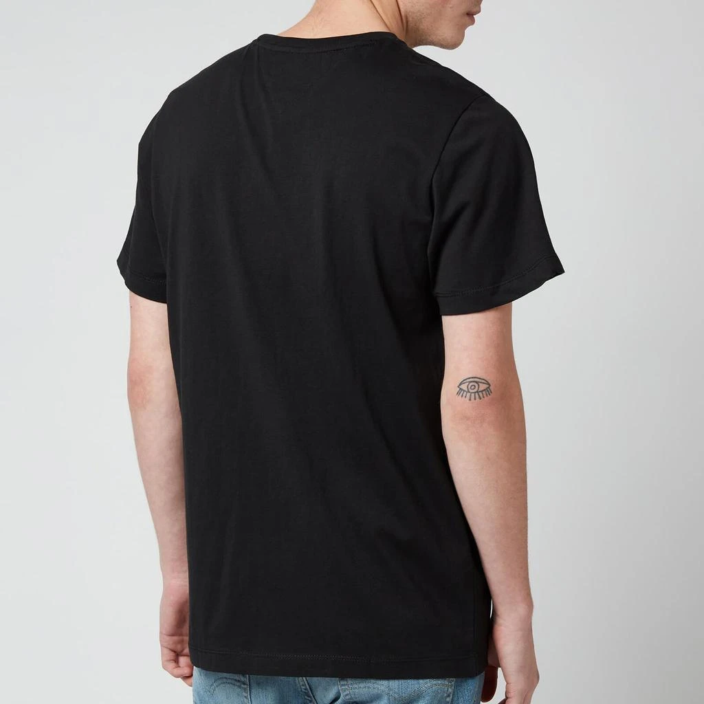 商品Tommy Hilfiger|Tommy Jeans Men's Classic Jersey T-Shirt - Black,价格¥154,第2张图片详细描述