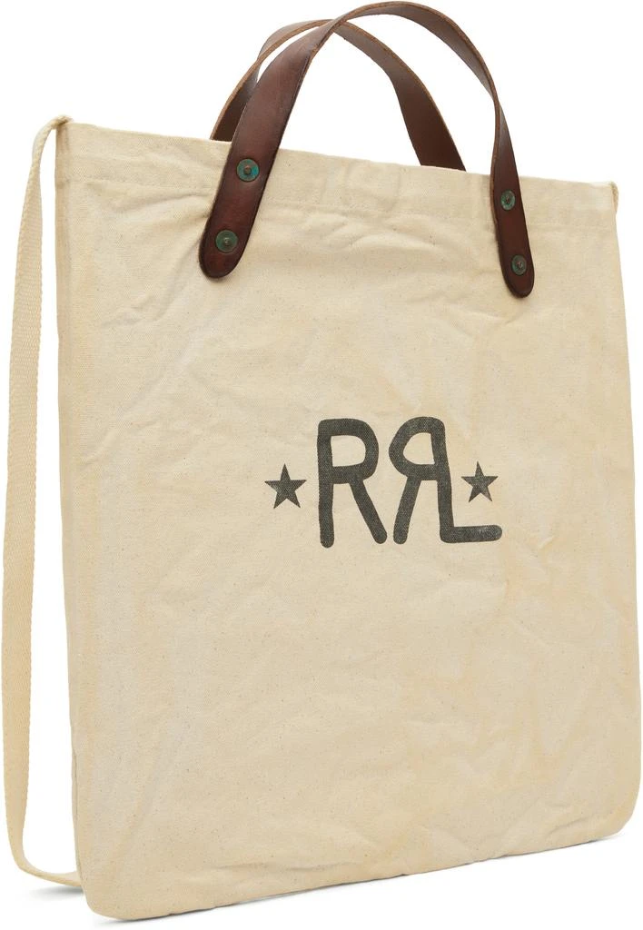 商品RRL|Beige Double RL Ranch Logo Market Tote,价格¥1208,第2张图片详细描述