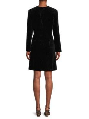 商品Theory|Wynter Studded Velvet Sheath Dress,价格¥1178,第2张图片详细描述