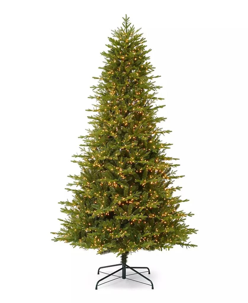 商品Seasonal|Dandan Pine 9' Pre-Lit PE Mixed PVC Tree with Metal Base, 5196 Tips, 3200 Warm LED Lights, EZ-Connect, Remote, Storage Bag,价格¥9380,第1张图片