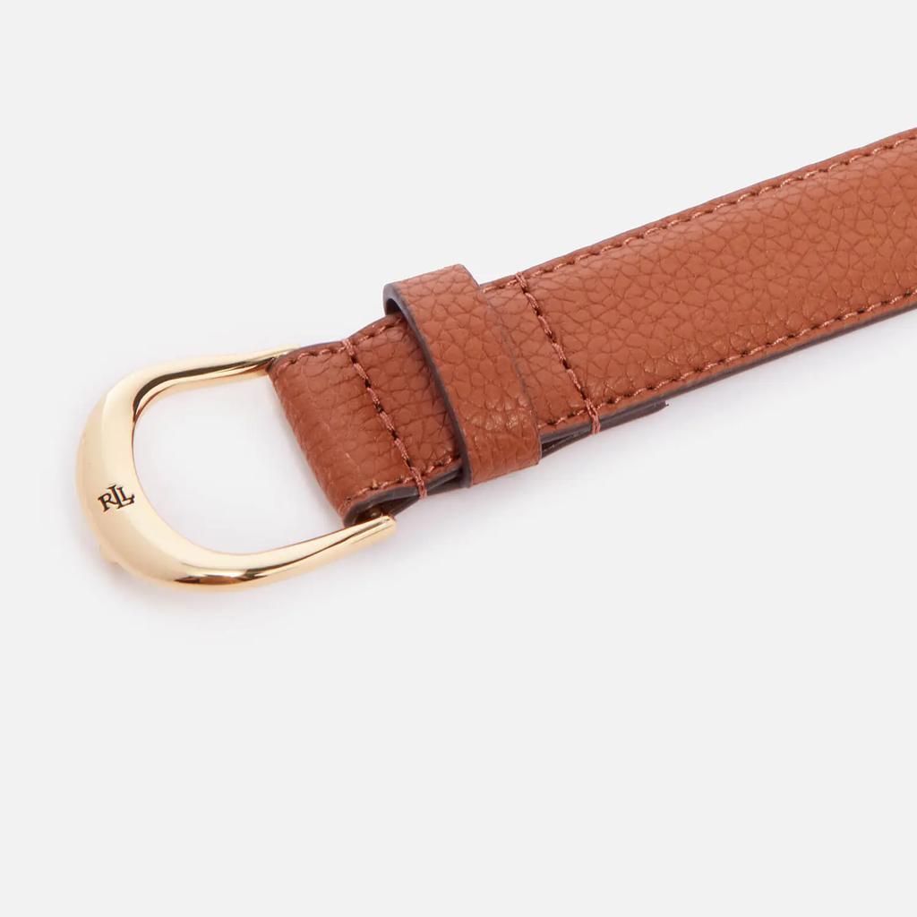 商品Ralph Lauren|Lauren Ralph Lauren 30 Pebbled Leather Belt,价格¥396,第5张图片详细描述