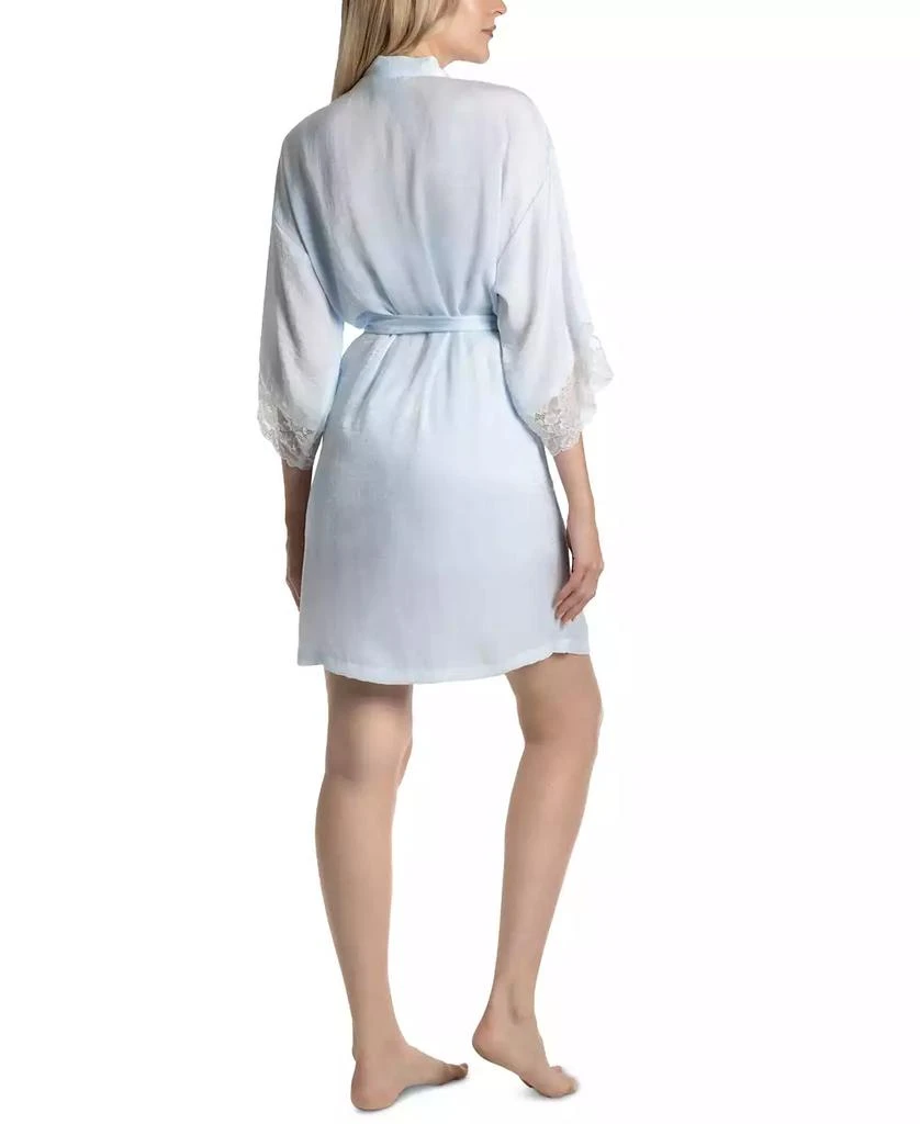 商品Linea Donatella|Women's Luxe Satin Bridal Robe,价格¥160,第2张图片详细描述