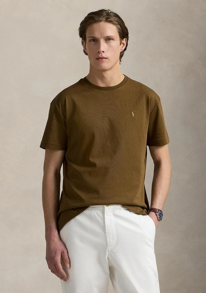 商品Ralph Lauren|Custom Slim Fit Soft Cotton T-Shirt,价格¥240,第1张图片