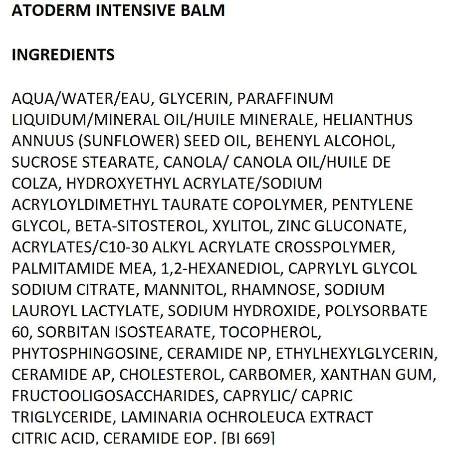 商品Bioderma|Atoderm Intensive Balm,价格¥206,第4张图片详细描述