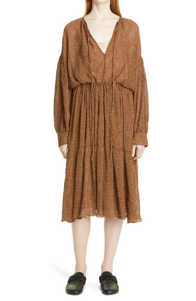 商品Vince|Starry Dot Long Sleeve Dress,价格¥1149,第1张图片