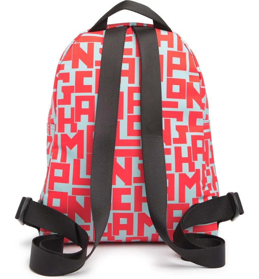 商品Longchamp|Logo Print Nylon Backpack,价格¥1014,第2张图片详细描述