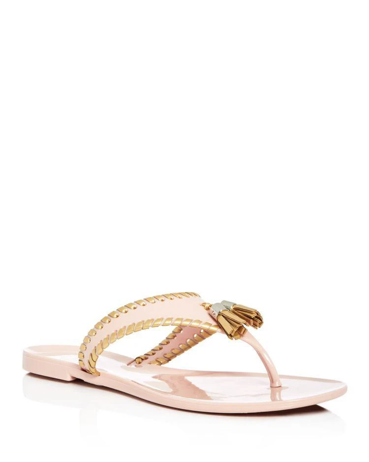 商品Jack Rogers|Jack Rogers Alana Jelly Thong Sandals ,价格¥303,第1张图片