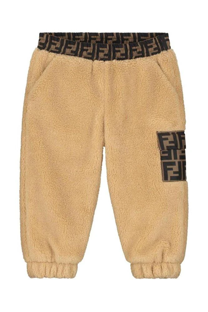 商品Fendi|Fendi Kids FF-Motif Fleece Pants,价格¥2129,第1张图片