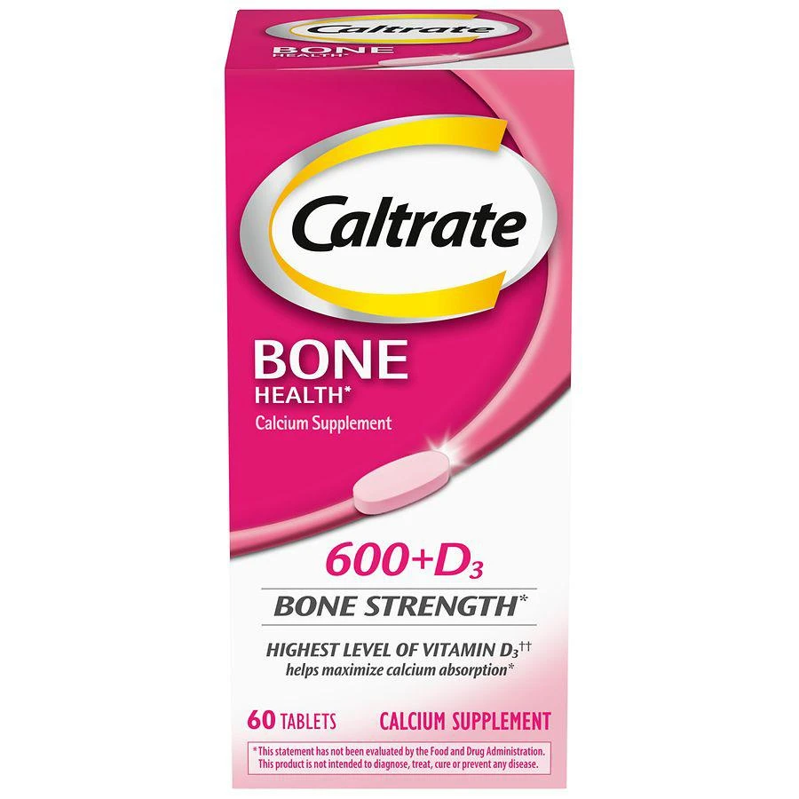商品Caltrate|Calcium and Vitamin D Supplement Tablets,价格¥38,第1张图片