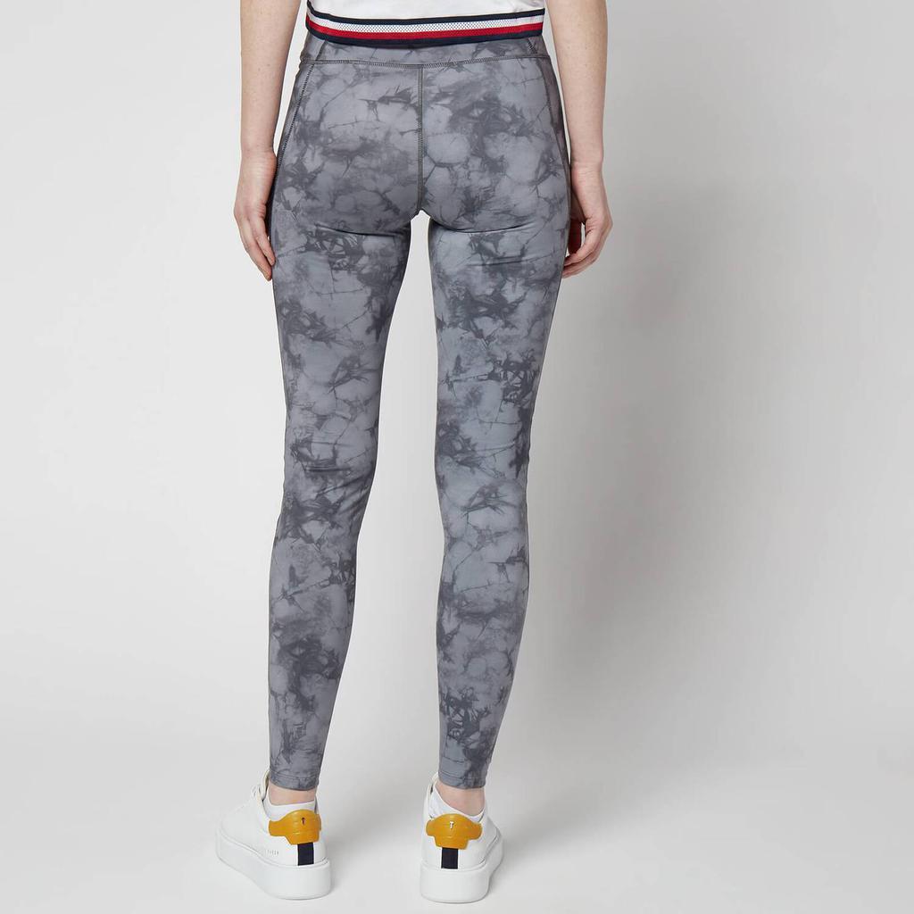 商品Tommy Hilfiger|Tommy Sport Women's Rw Aop Leggings - Dark Ash Wash,价格¥322,第4张图片详细描述