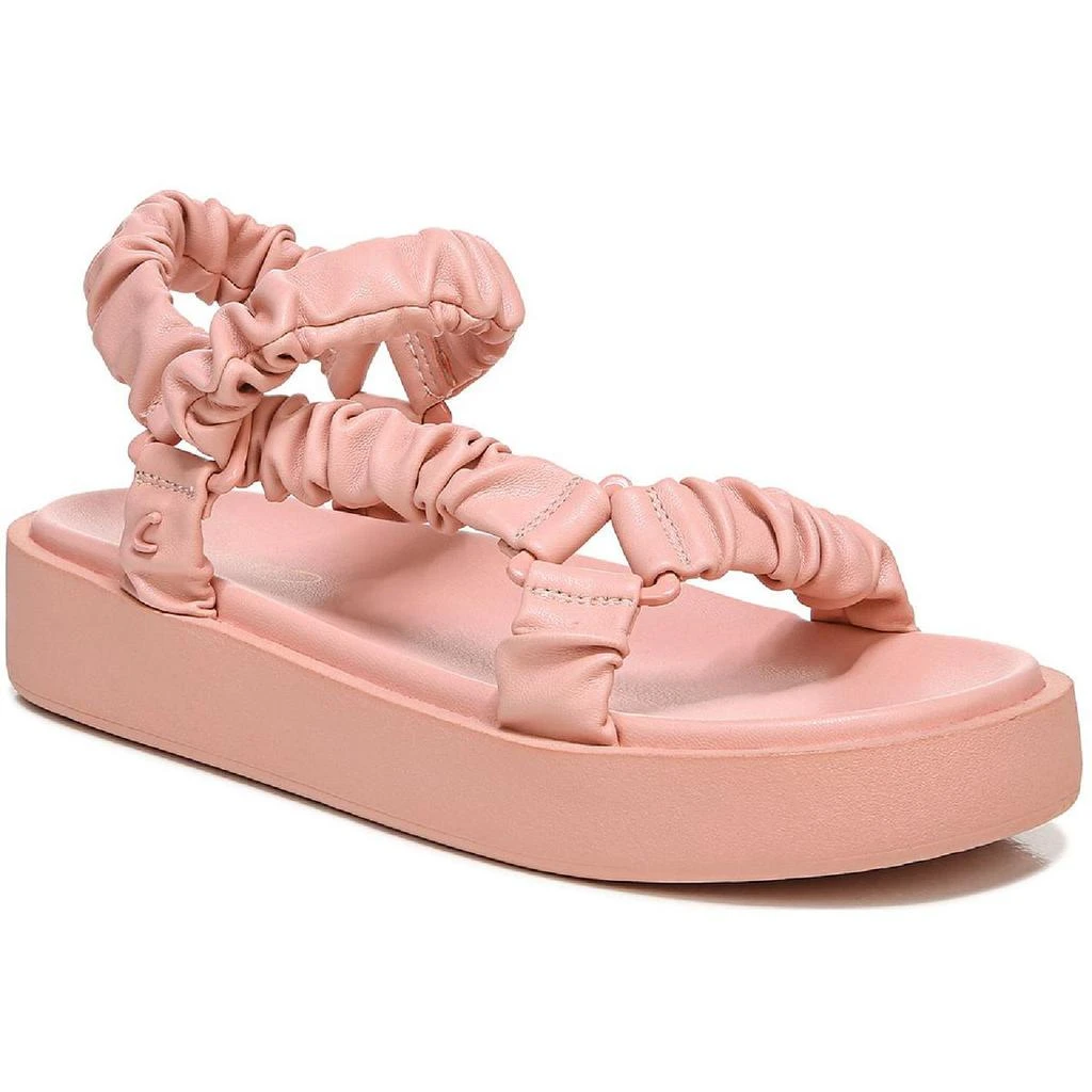 商品Sam Edelman|Circus by Sam Edelman Womens Harlene Faux Leather Ankle Strap Flatform Sandals,价格¥178,第4张图片详细描述