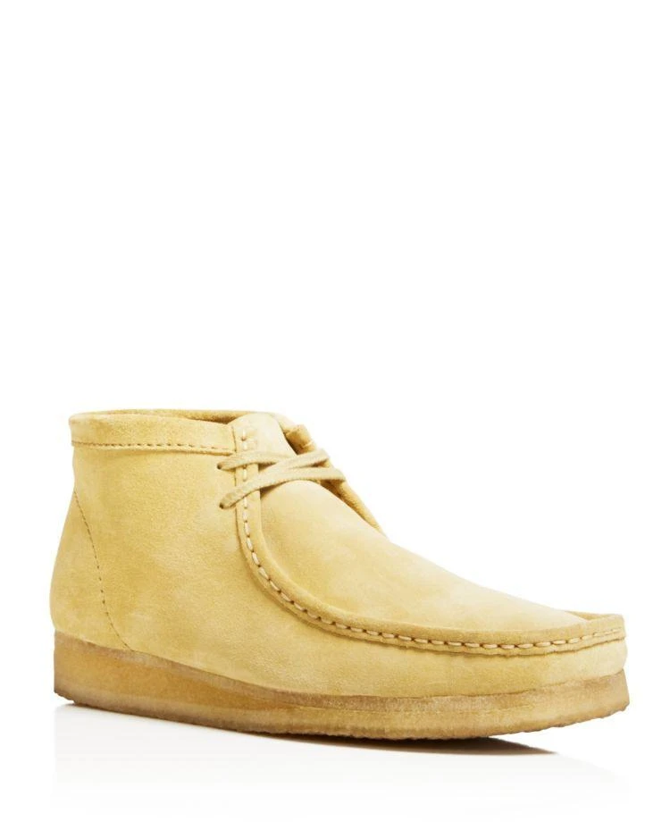 商品Clarks|Men's Wallabee Suede Moccasins,价格¥472,第1张图片