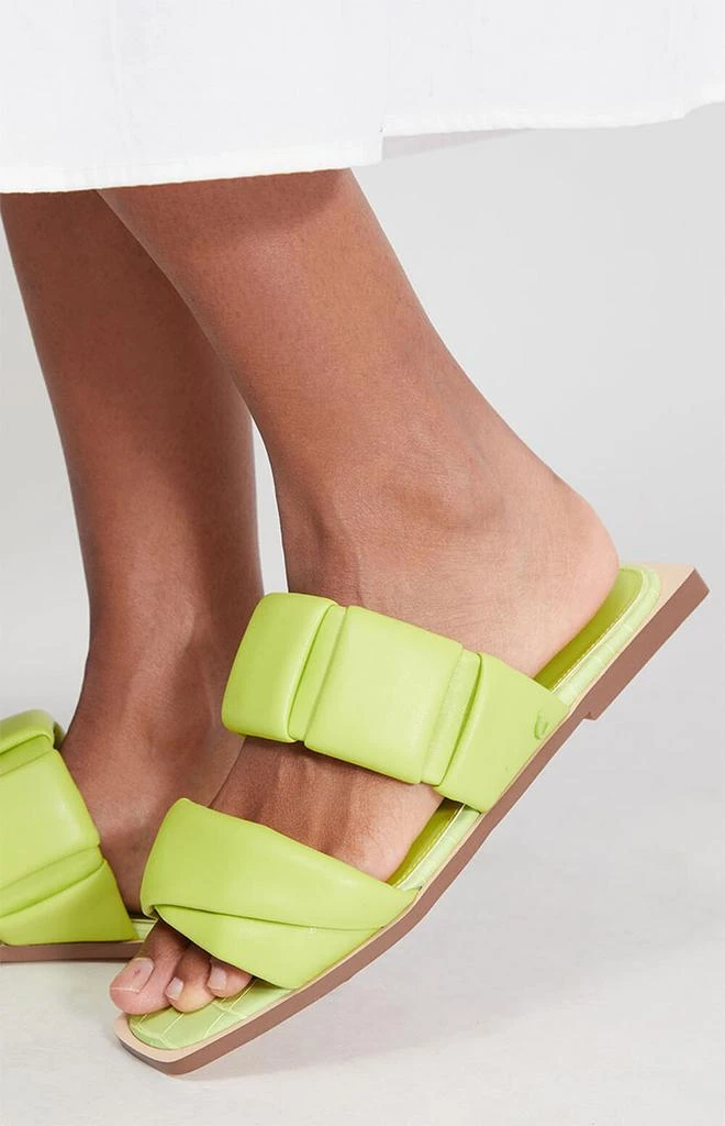 商品Sam Edelman|Women's Green Inara Sandals,价格¥186,第2张图片详细描述