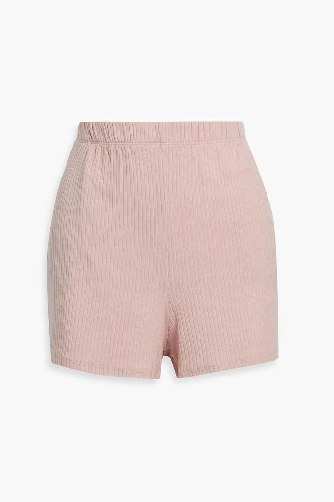 商品Cosabella|Molly ribbed stretch-modal pajama shorts,价格¥113,第1张图片