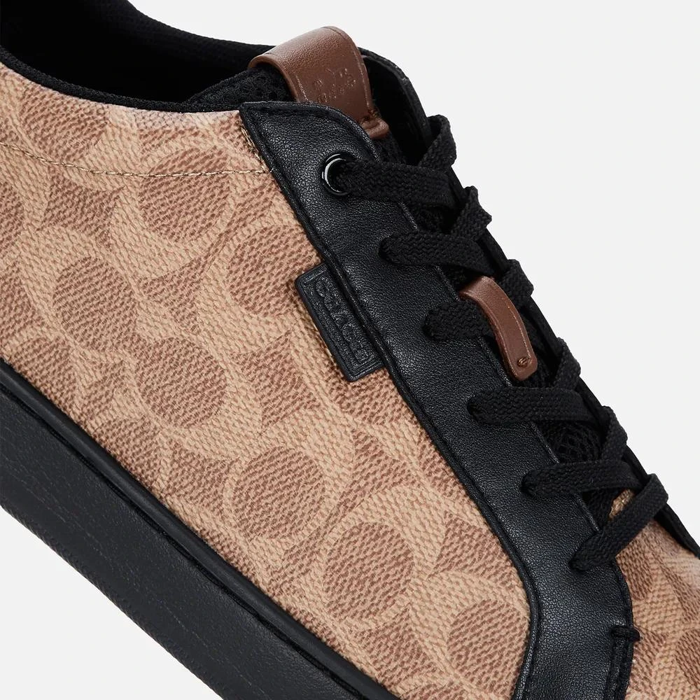 商品Coach|Coach Men's Lowline Signature Cupsole Trainers,价格¥1229,第4张图片详细描述
