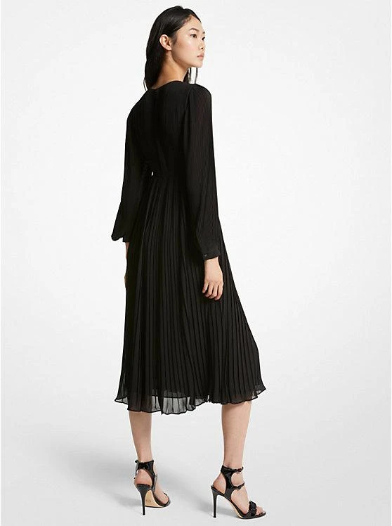 商品Michael Kors|Pleated Georgette Midi Dress,价格¥804,第2张图片详细描述