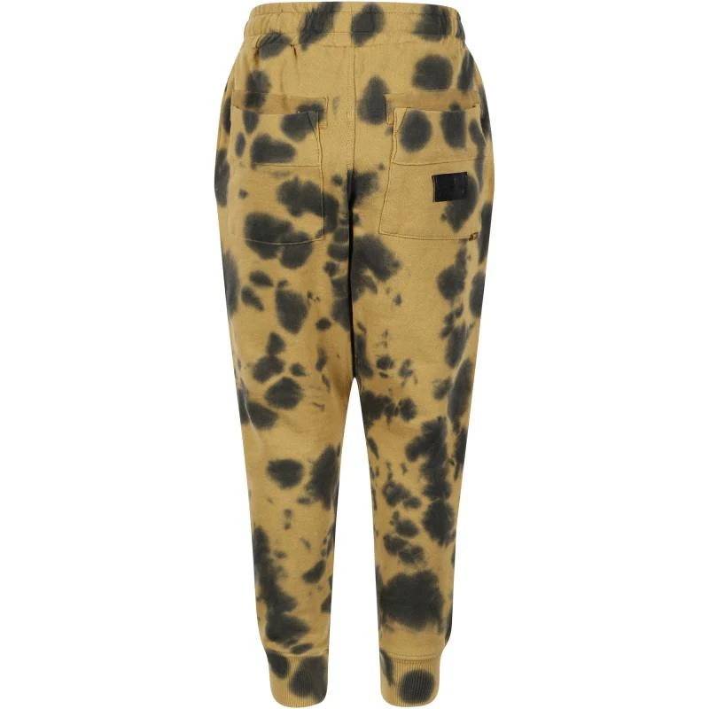 商品Munster|Tie dye spots logo track pants in light brown,价格¥582,第2张图片详细描述