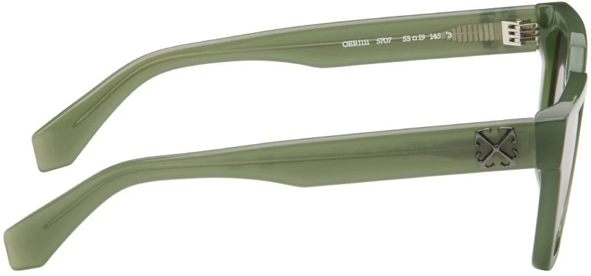 商品Off-White|Green Branson Sunglasses,价格¥1480,第2张图片详细描述