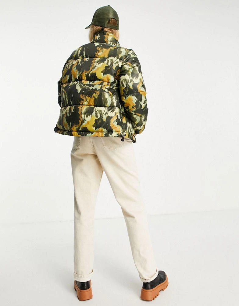 商品DICKIES|Dickies Crafted camo puffer jacket in green,价格¥665,第2张图片详细描述