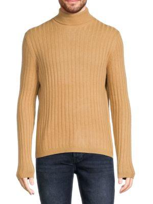 Ribbed Merino Wool & Cashmere Blend Sweater商品第1张图片规格展示