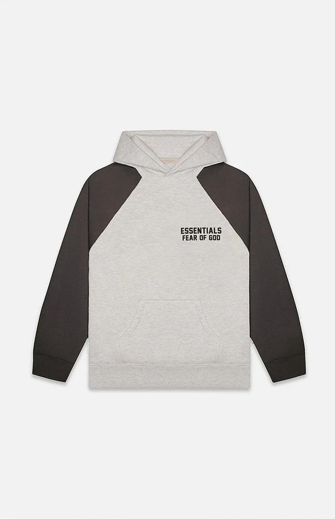 商品Essentials|Dark Oatmeal Raglan Hoodie,价格¥209,第1张图片