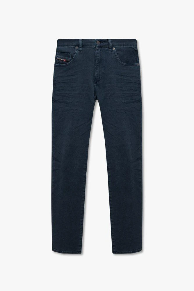 商品Diesel|Diesel 2019 D-Strukt Logo Patch Mid-Rise Jeans,价格¥914,第1张图片